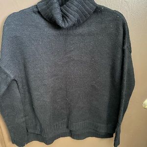 Black Turtleneck Sweater